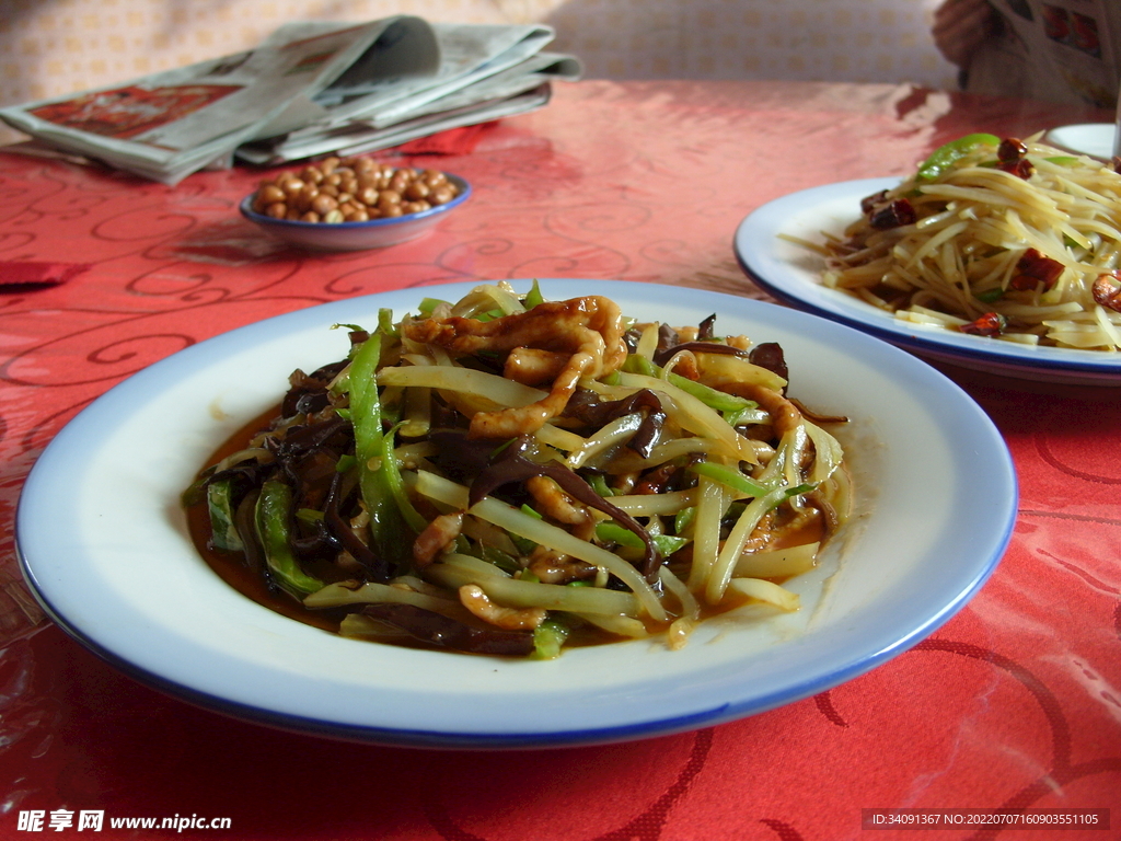 鱼香肉丝摄影图__传统美食_餐饮美食_摄影图库_昵图网nipic.com