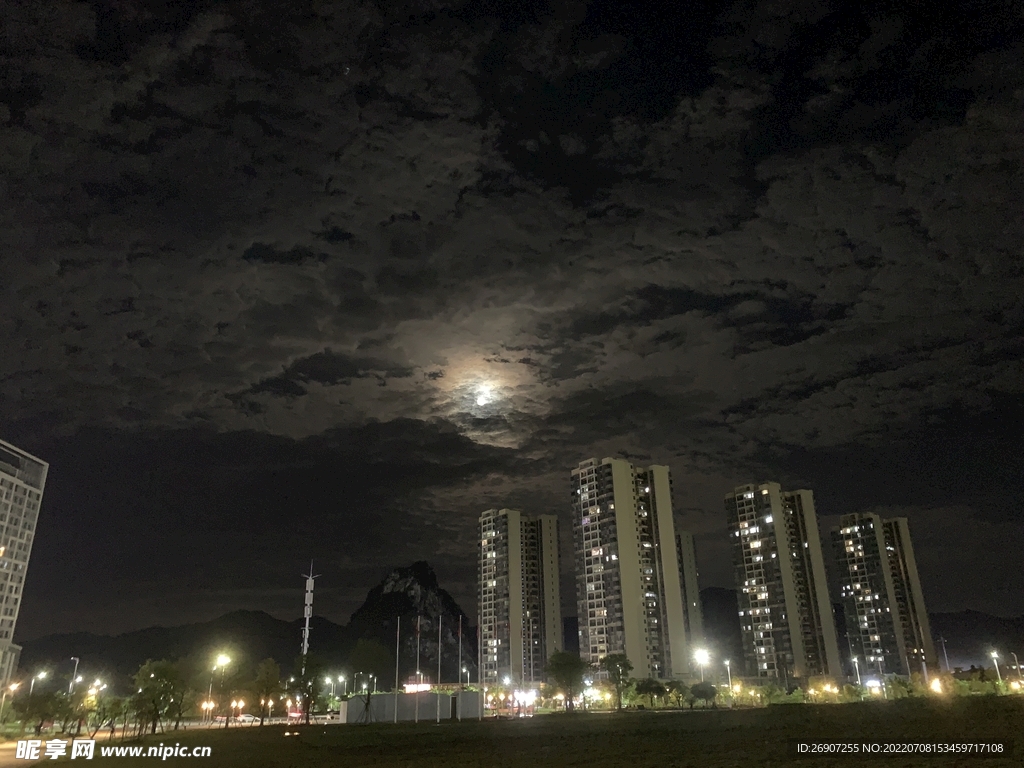 云浮夜景