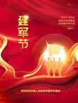 八一建军节海报