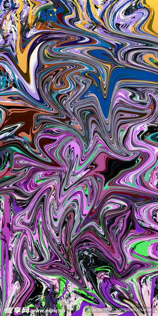 抽象画  
