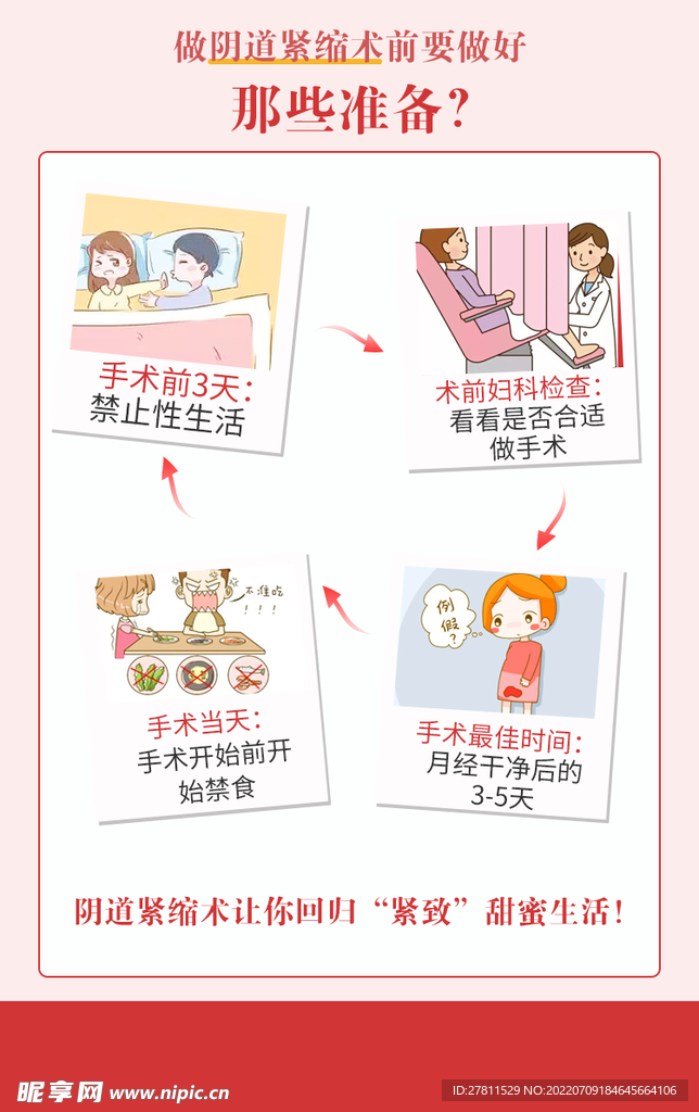 做阴道紧缩术前要做好哪些准备