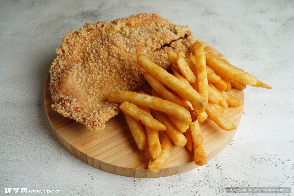 薯条 炸鸡