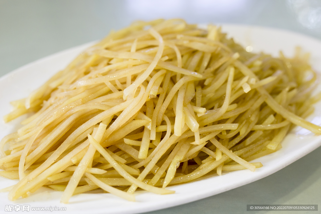 清炒土豆丝美食