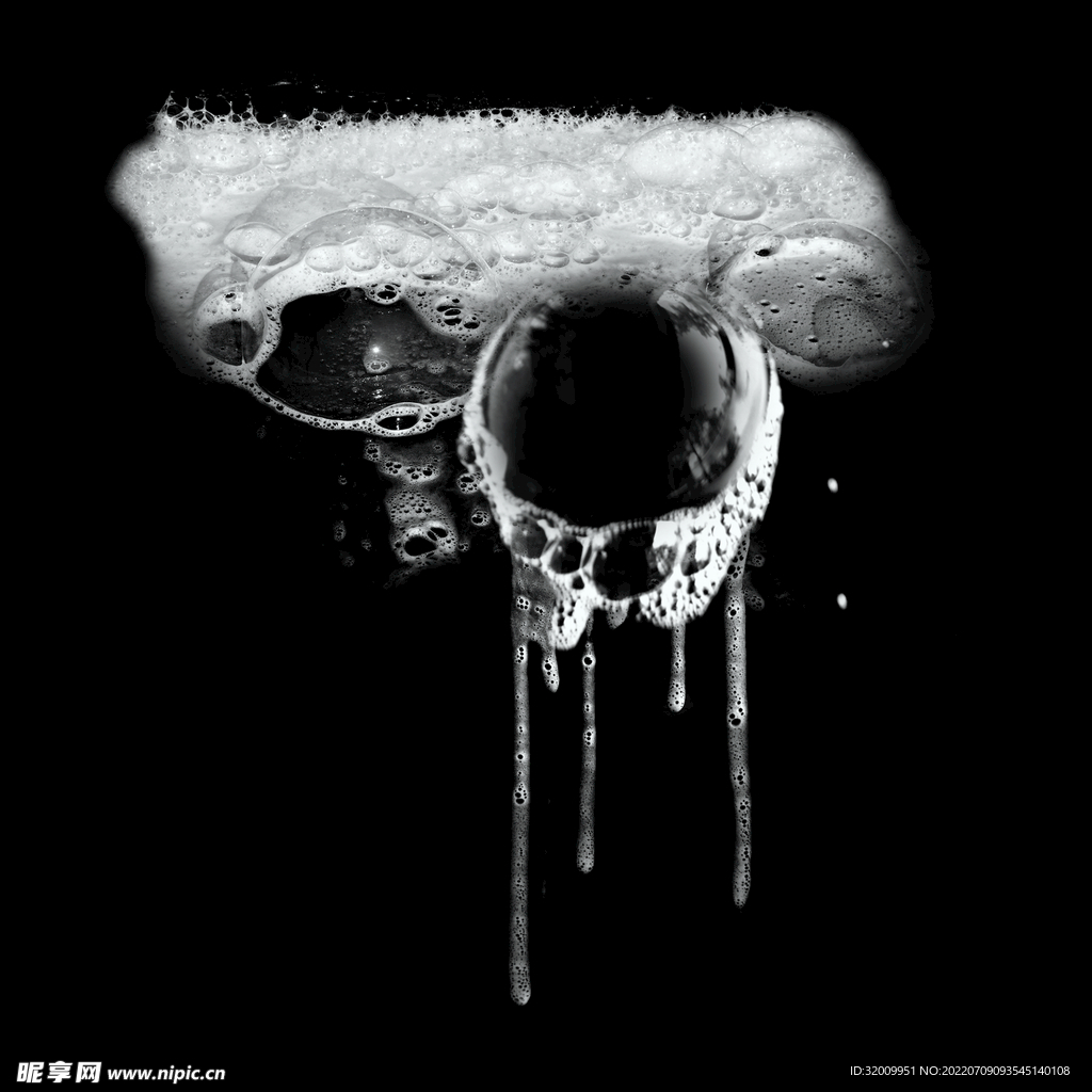 泡沫肥皂泡泡化妆品素材png