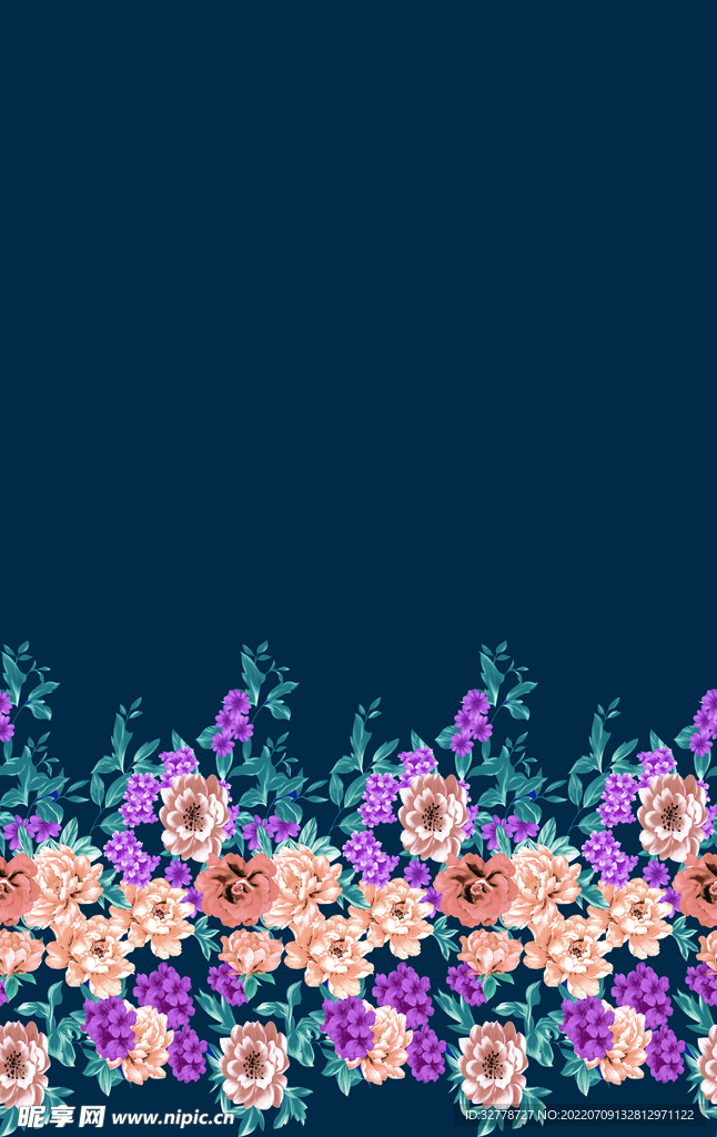 定位花 
