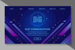 5G登陆页面背景
