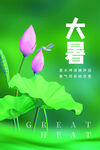 大暑海报