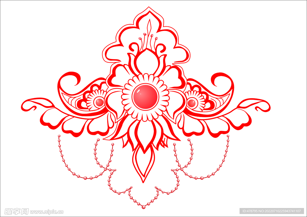 曼陀罗  花纹 