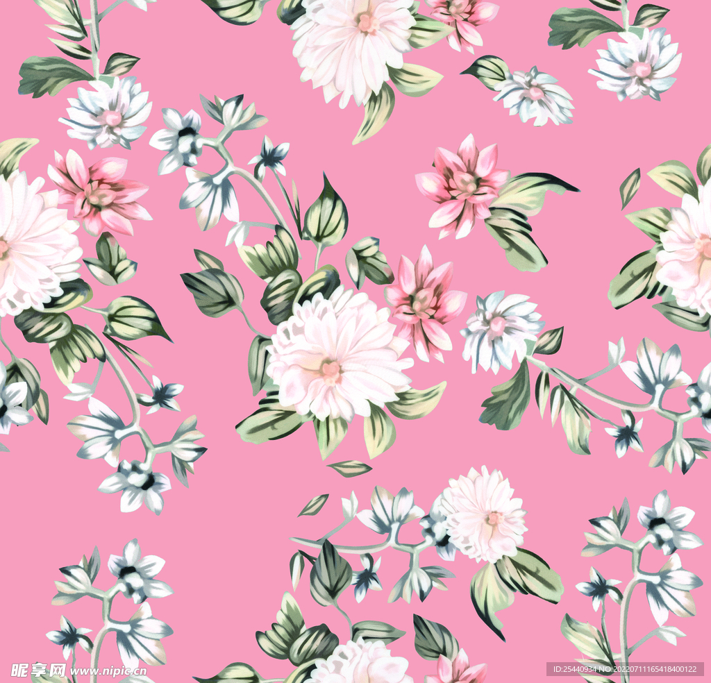 手绘花