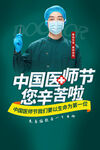 中国医师节海报