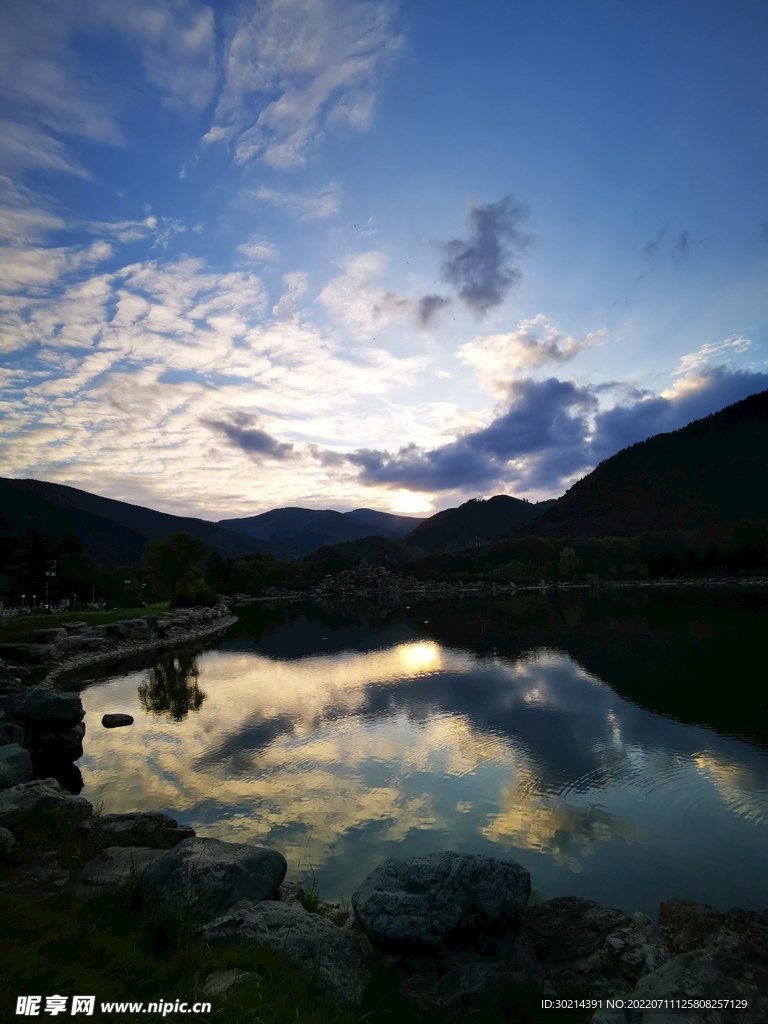 湖上风景