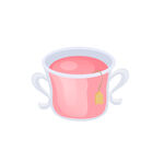 手绘杯子