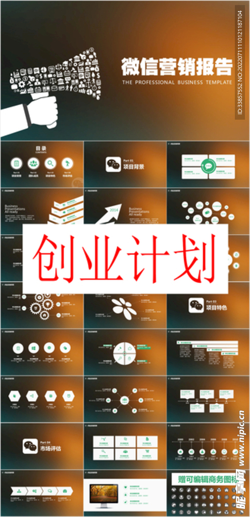 创业计划PPT        