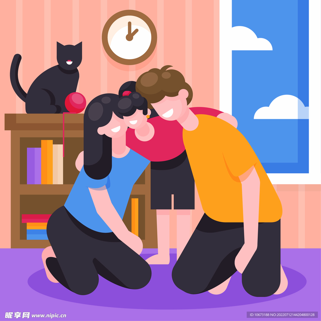 三口之家