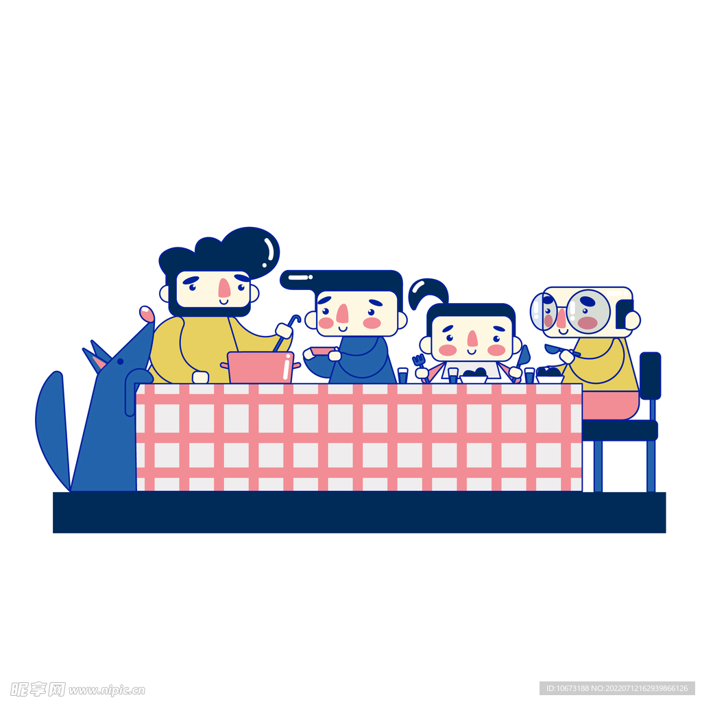 四口之家