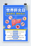 肝炎日海报