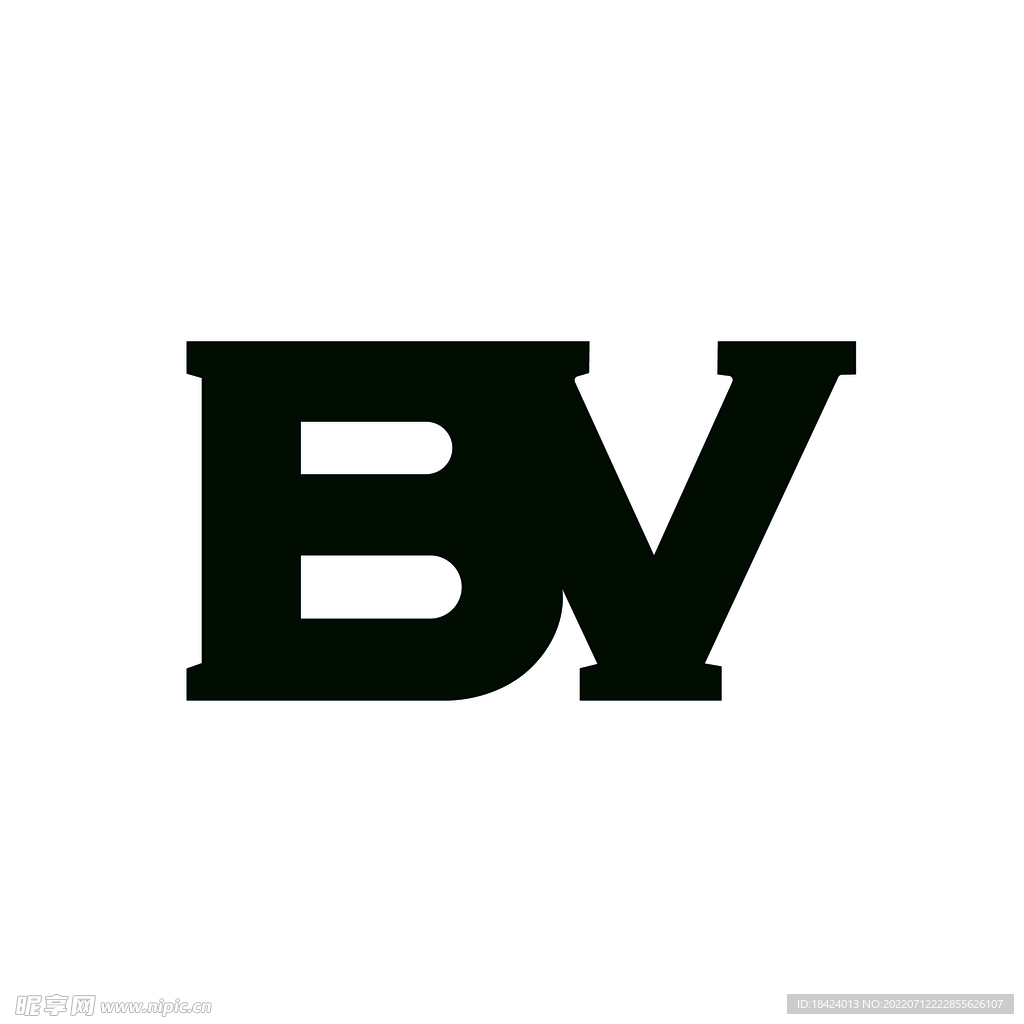 bv字母logo设计