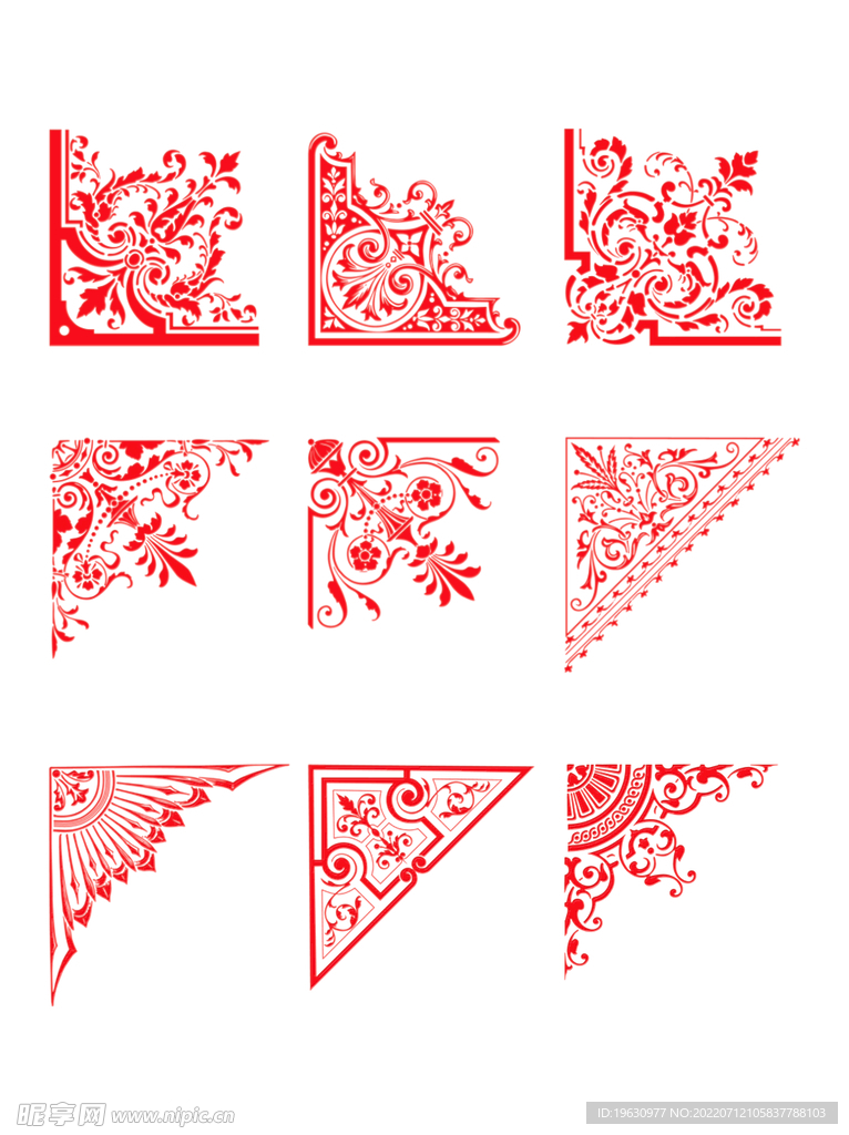 窗花花边