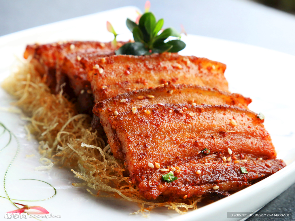 烧烤五花肉