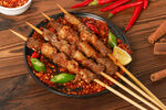 羊肉串图片