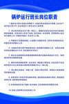 锅炉岗位职责海报