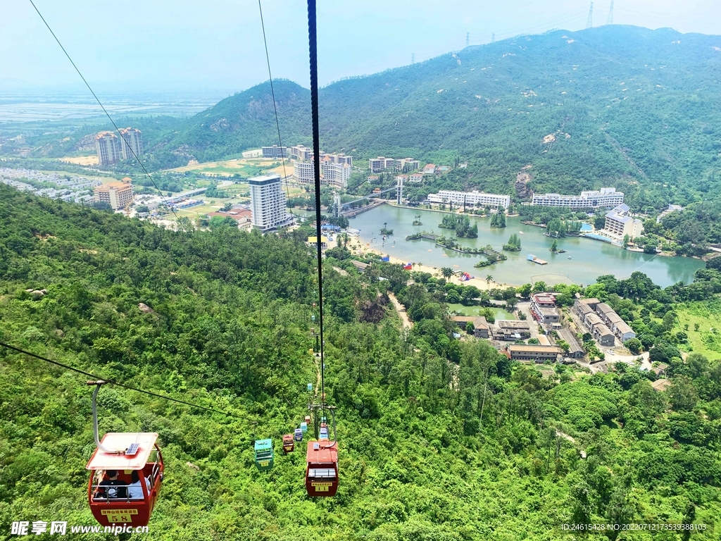 古兜山财神缆车