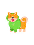  秋田犬 双击图层可编辑