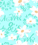 字母小花
