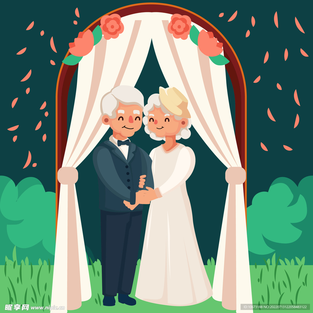 结婚50周年纪念日设计图__PSD分层素材_PSD分层素材_设计图库_昵图网nipic.com