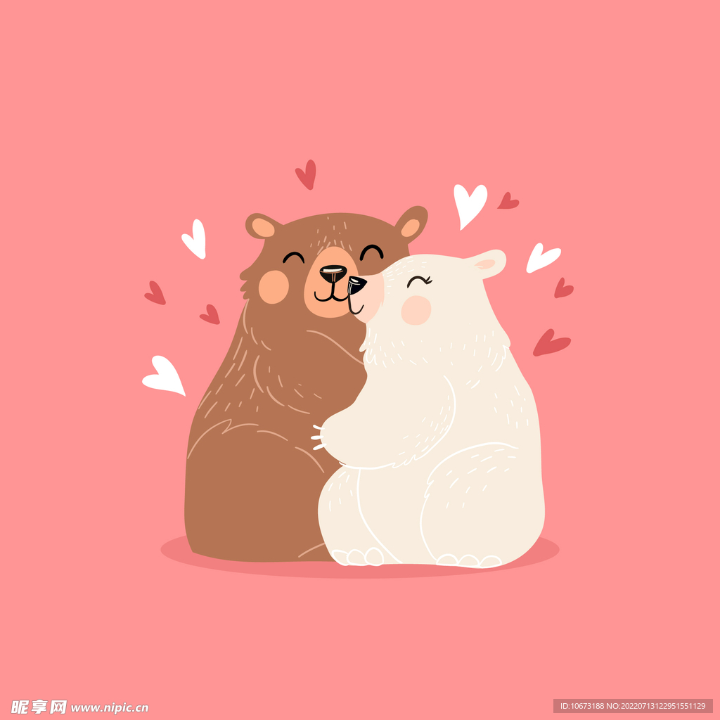 动物情侣 