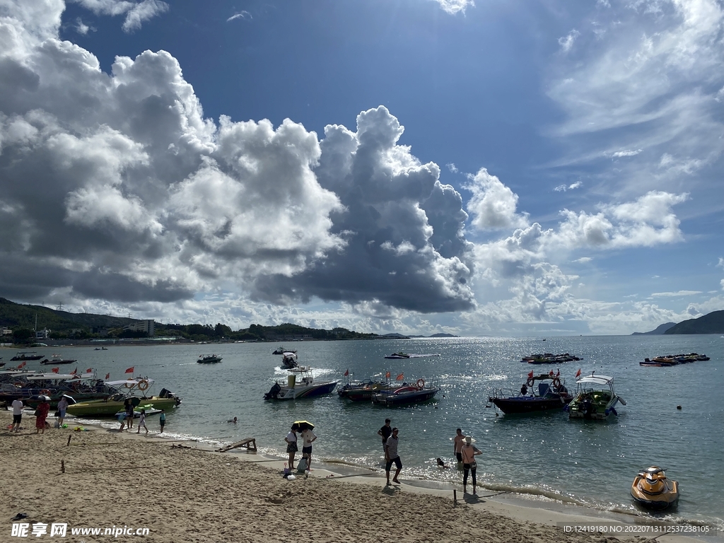 深圳较场尾大海美景