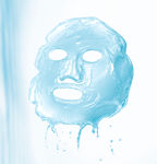 蓝色水面膜