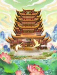 国潮插画