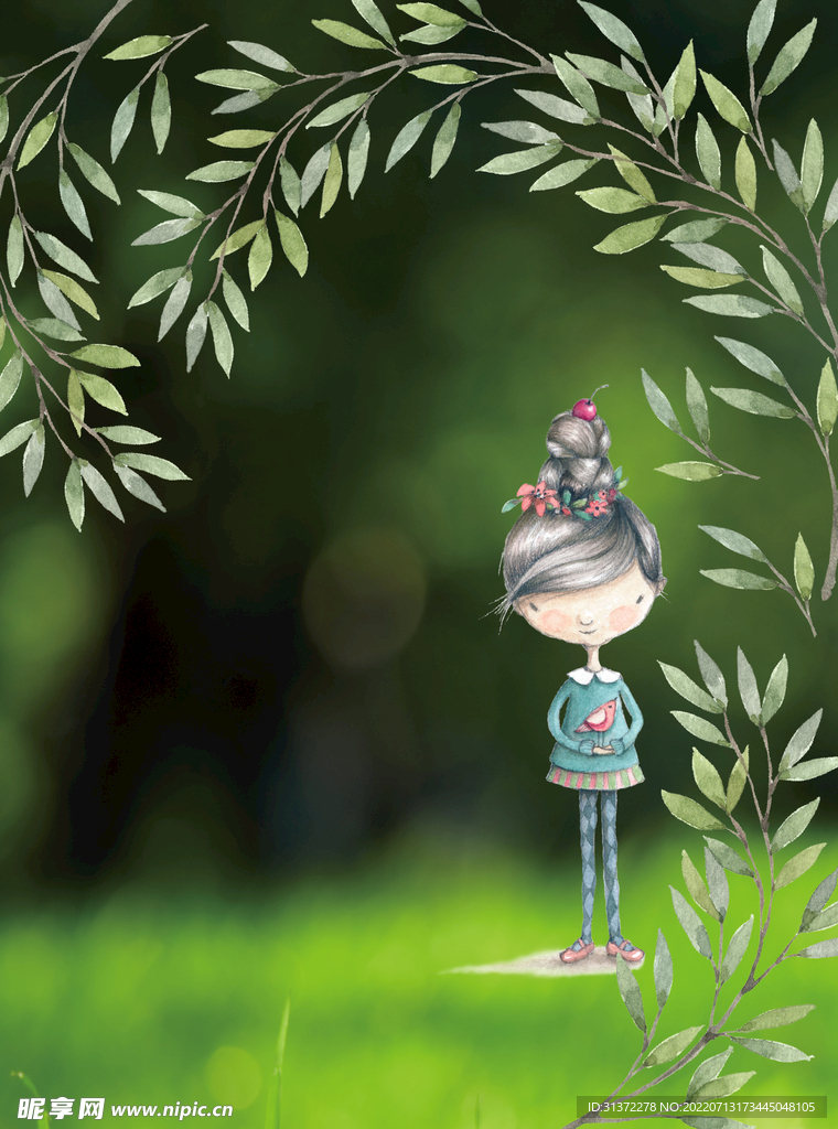 小清新简约创意海报图片
