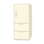 冰箱插画素材