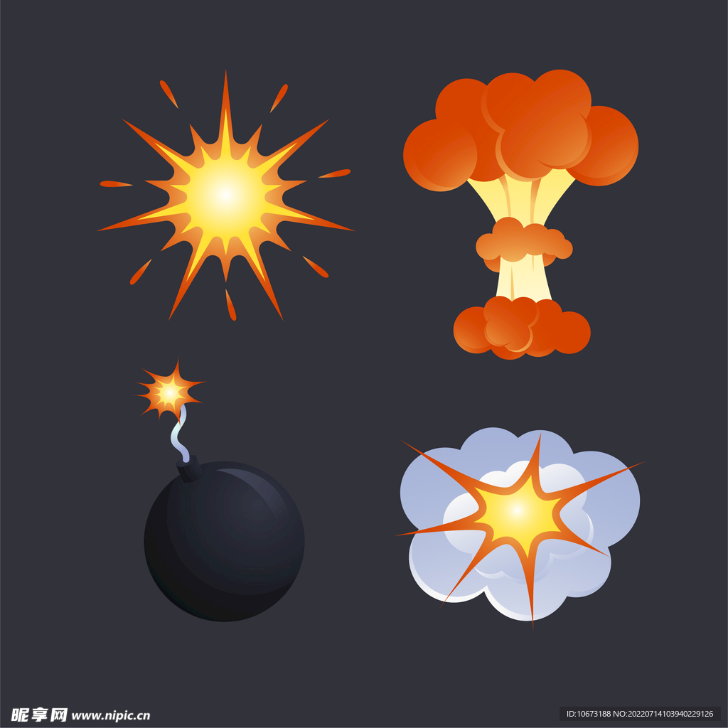 漫画爆炸效果