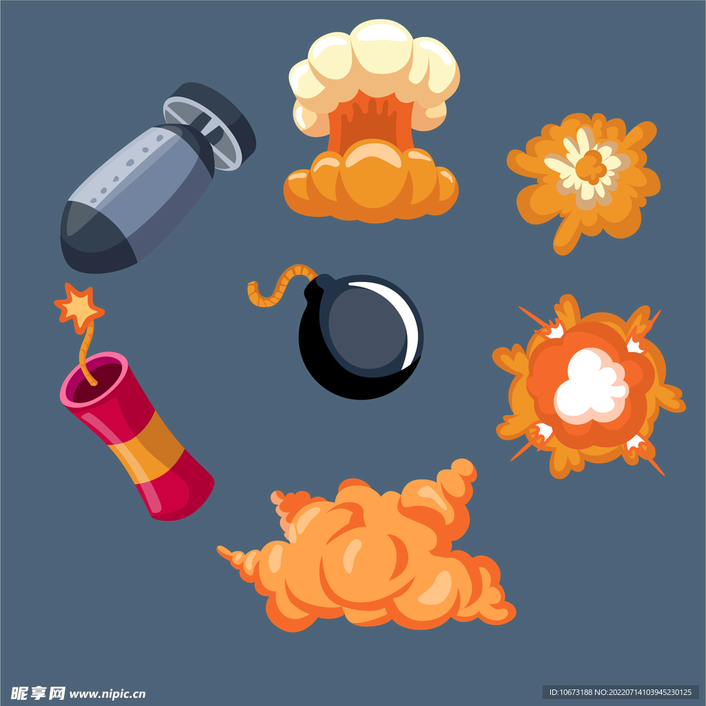 漫画爆炸效果