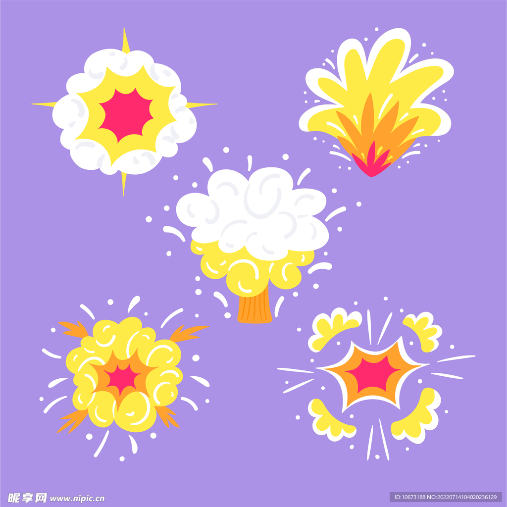 漫画爆炸效果