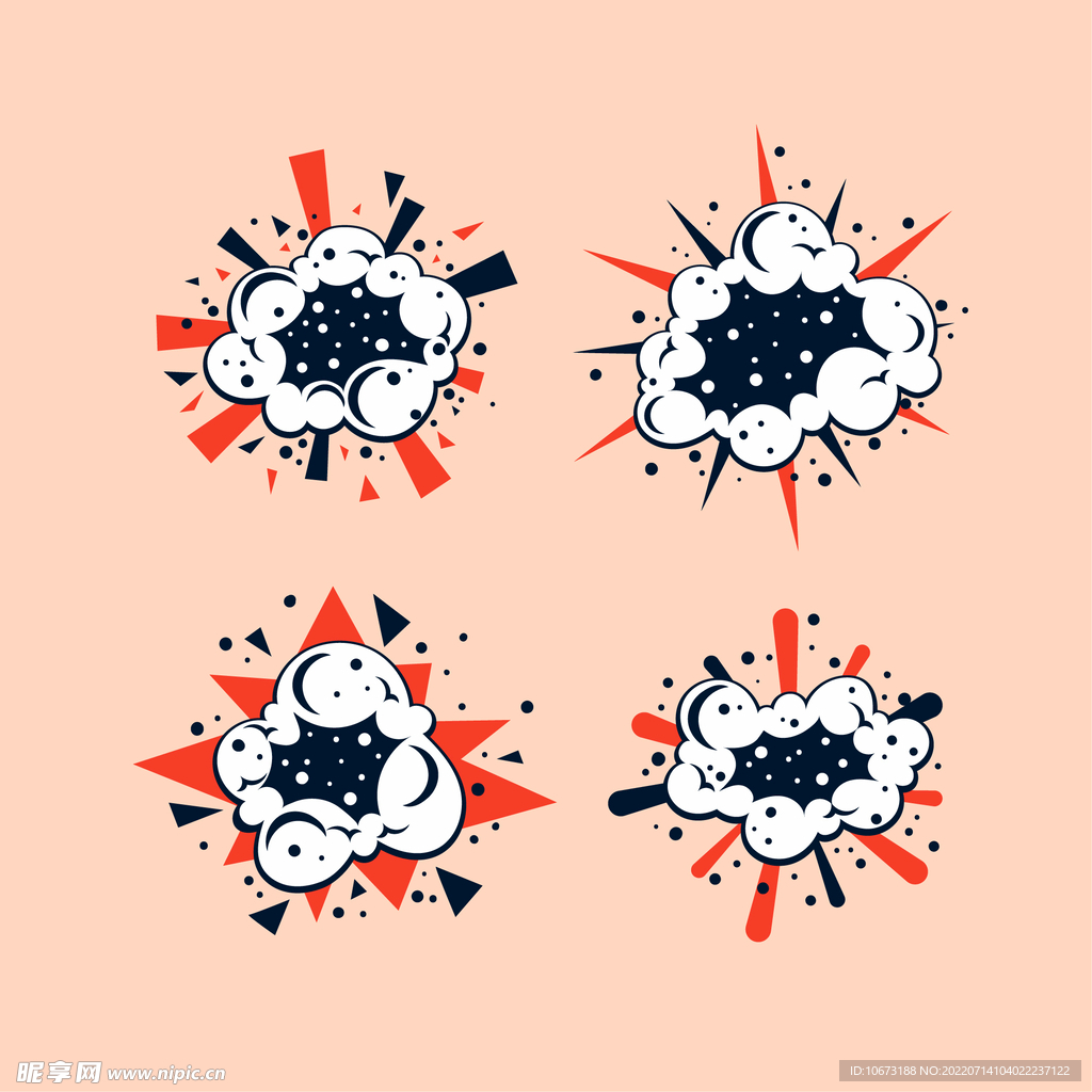 漫画爆炸效果