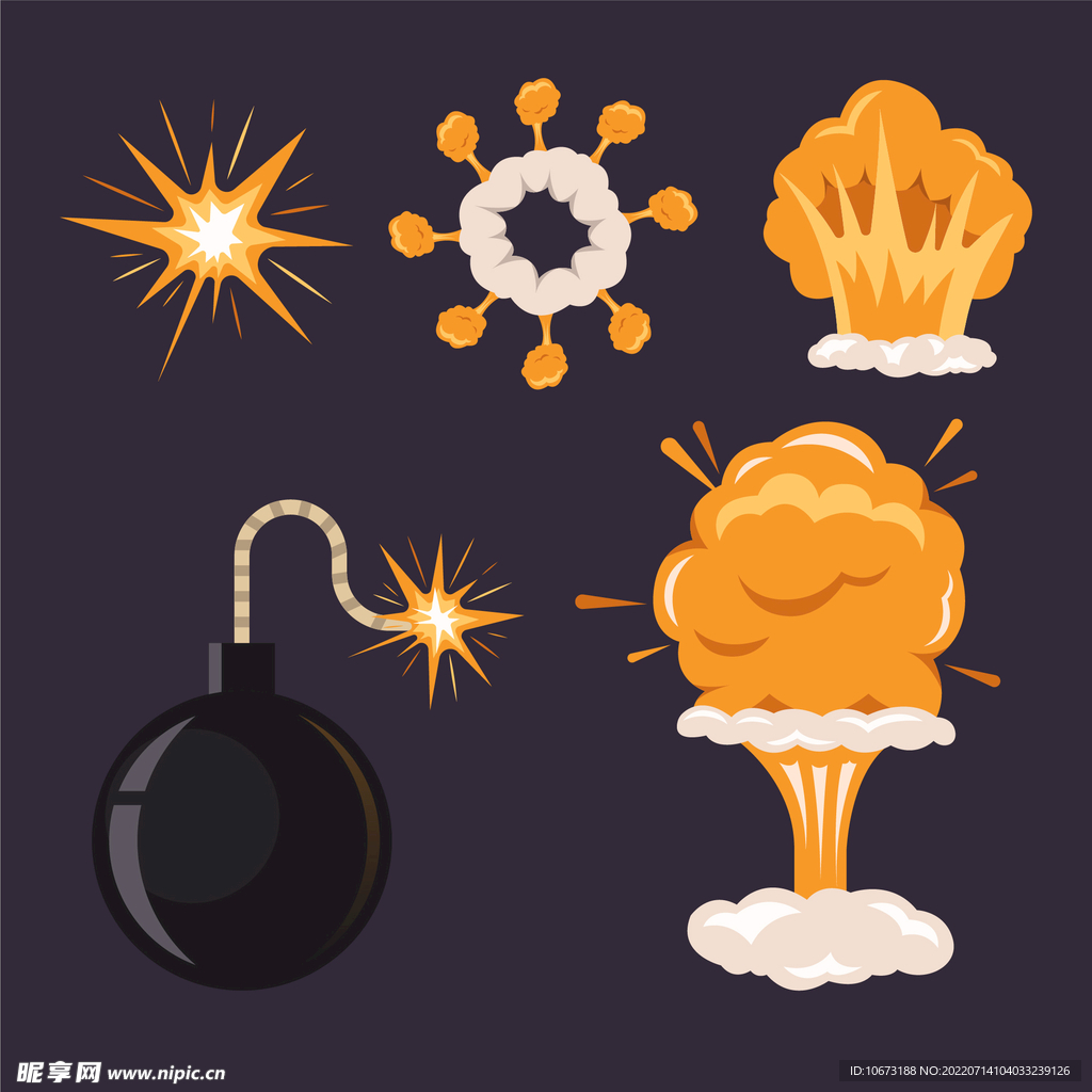 漫画爆炸效果