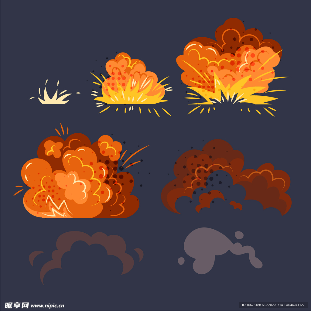 爆炸效果 
