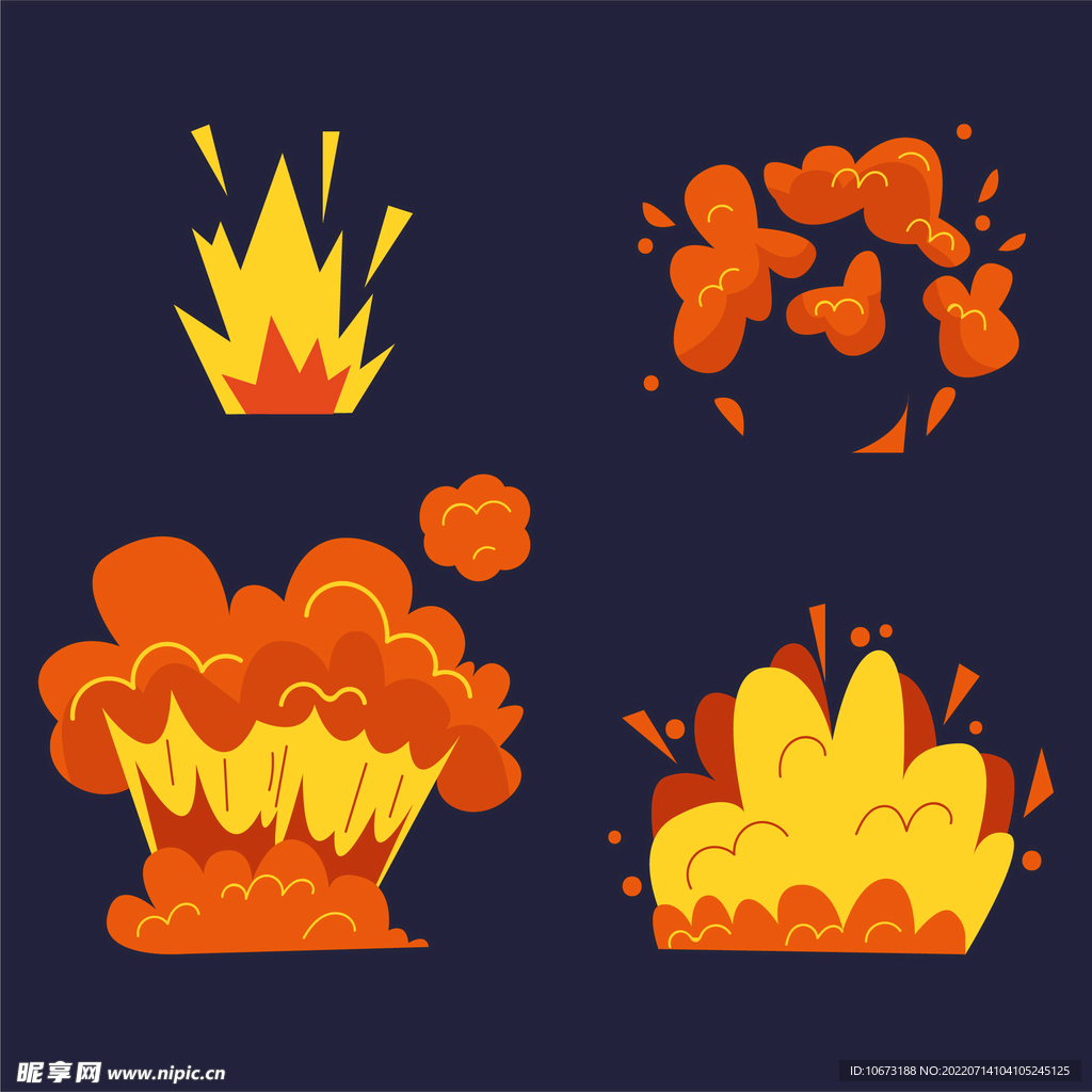漫画爆炸效果