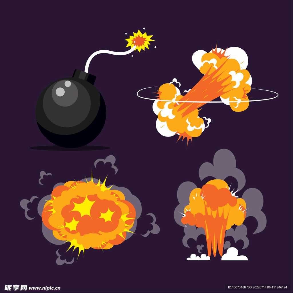 漫画爆炸效果