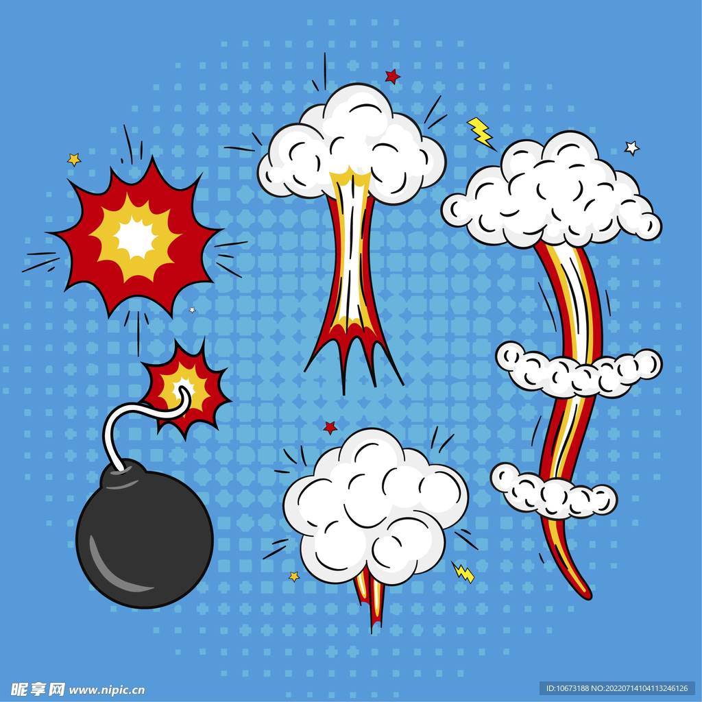 漫画爆炸效果