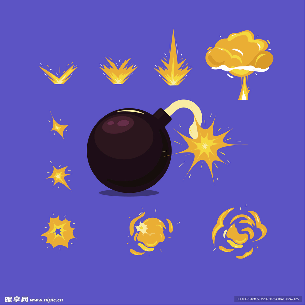 爆炸效果 
