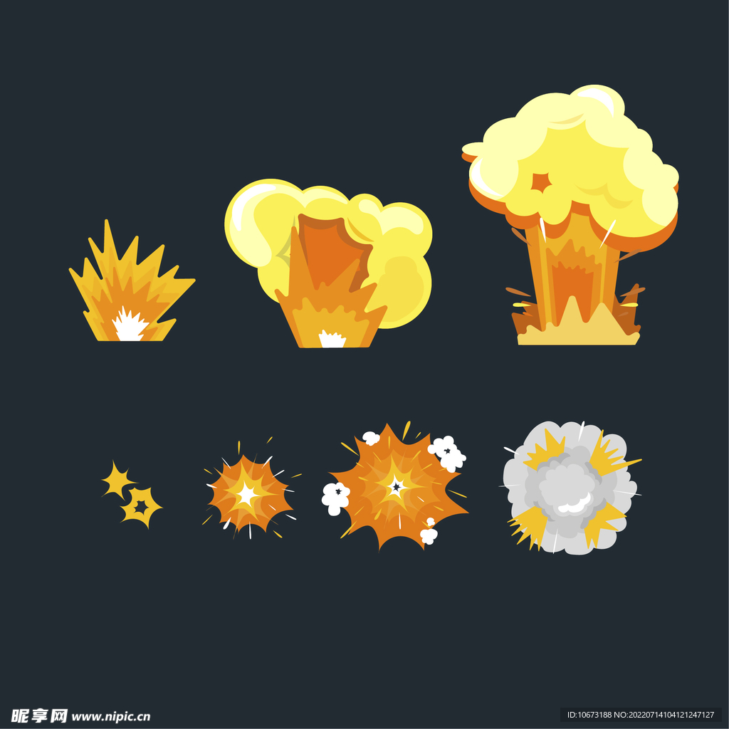 漫画爆炸效果