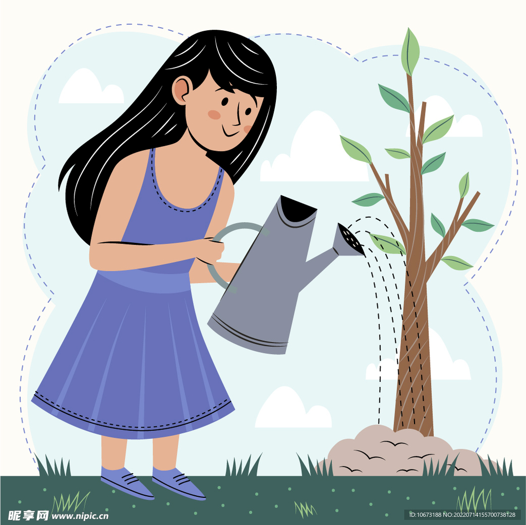 植树 