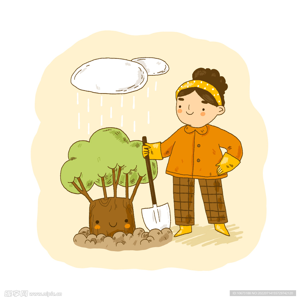 栽种树木