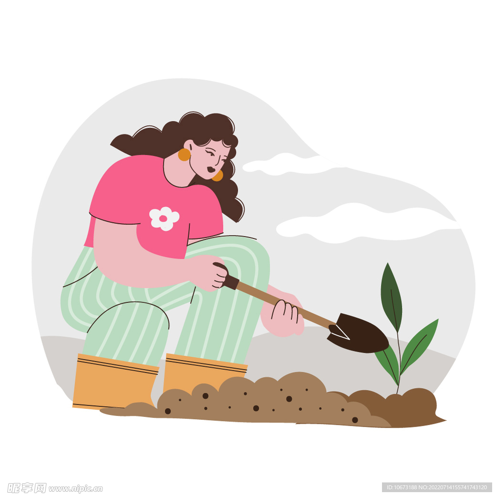 植树 