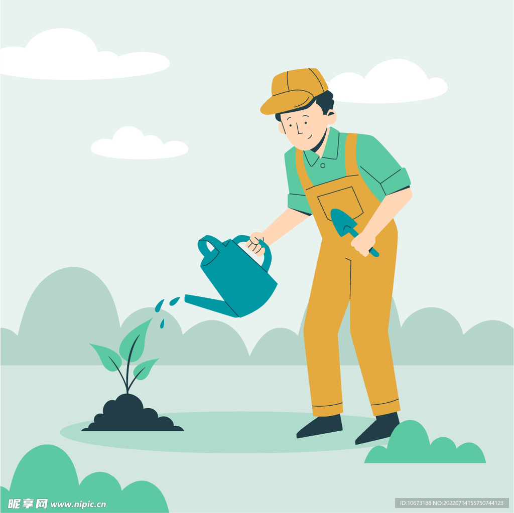 植树 